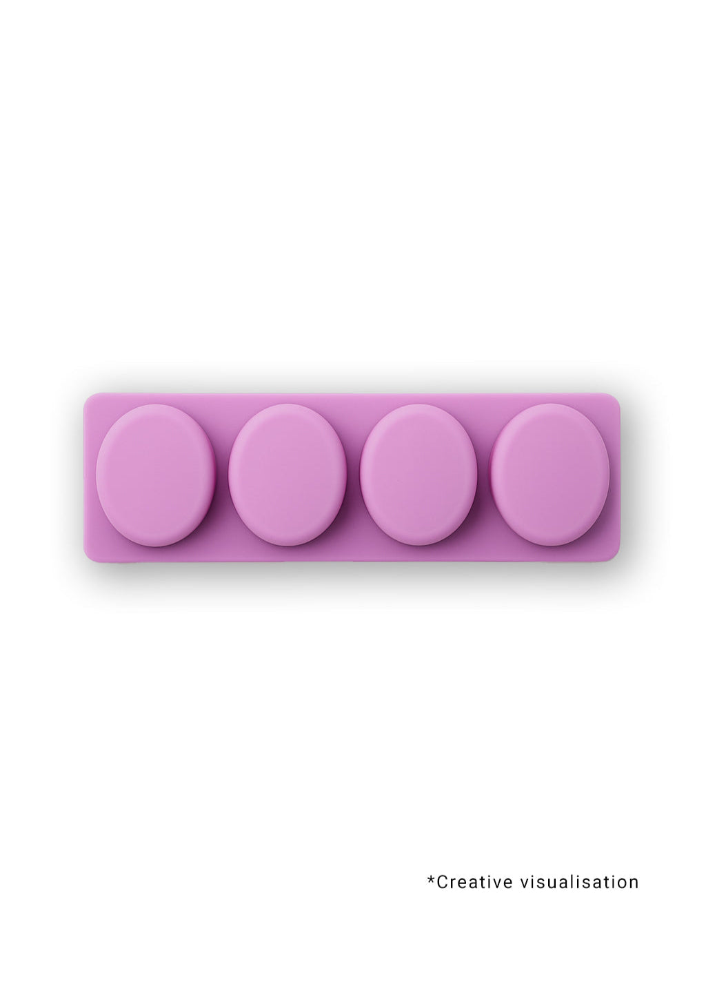 Oval-4 Silicone Soap Making Mould