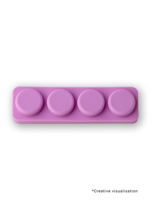 Round-4 Silicone Soap Making Mould