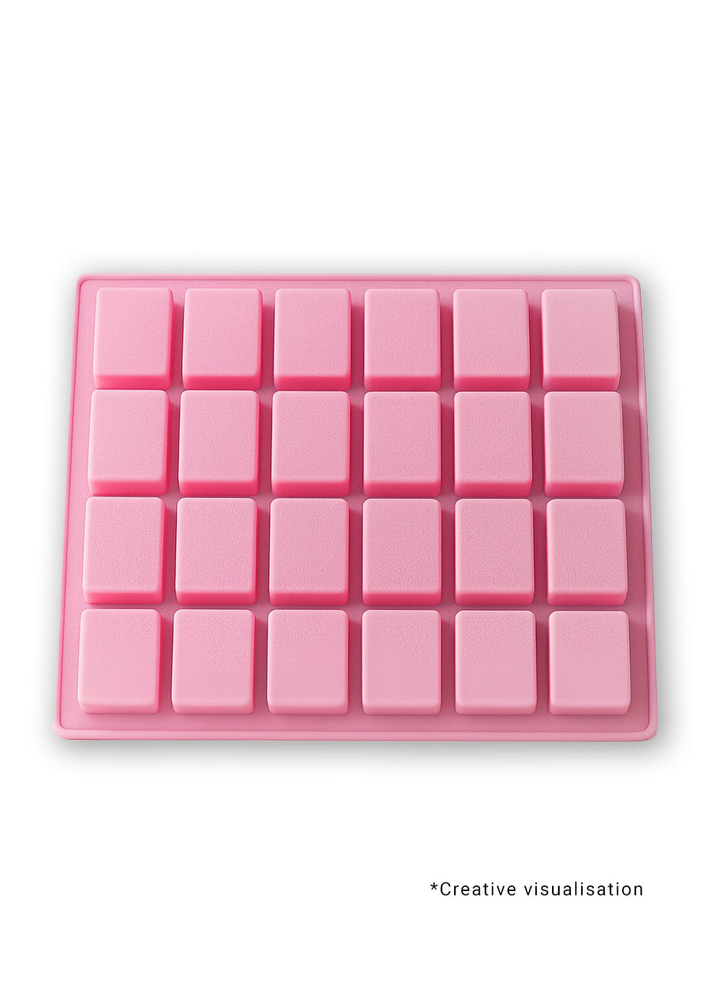 Rectangle-24 Silicone Soap Making Mould