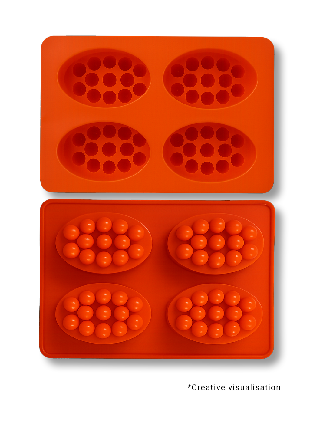 Round Silicone Soap Making Mould